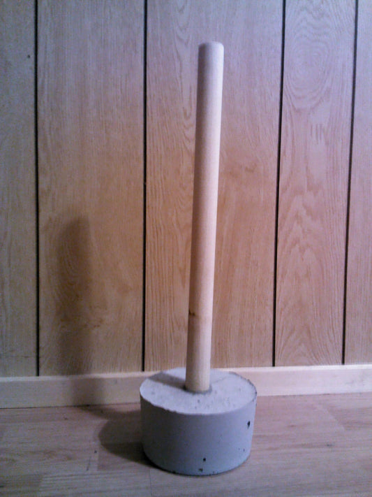 Chi Ishi 5lbs cement weighted Hojo Undo Martial Arts training karate