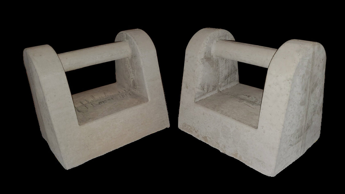 Ishi Sashi, stone padlocks 15lb