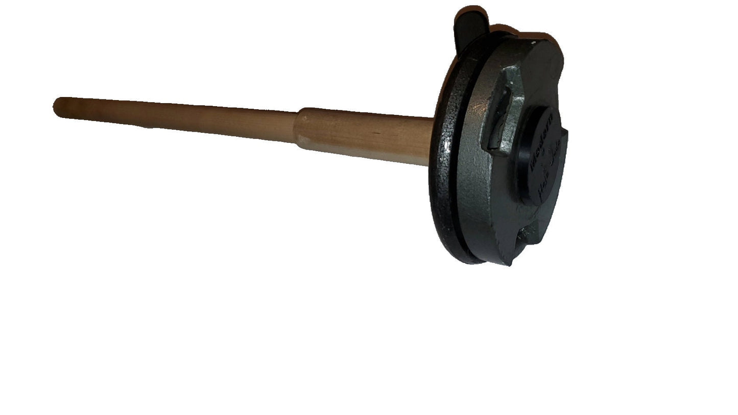 Indian Iron Gada Mace: Martial Arts Strength Training Tool