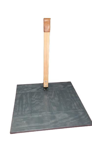 Fir Makiwara with Large Platform (Martial Arts) Karate, Kung Fu, MMA, Hojo Undo