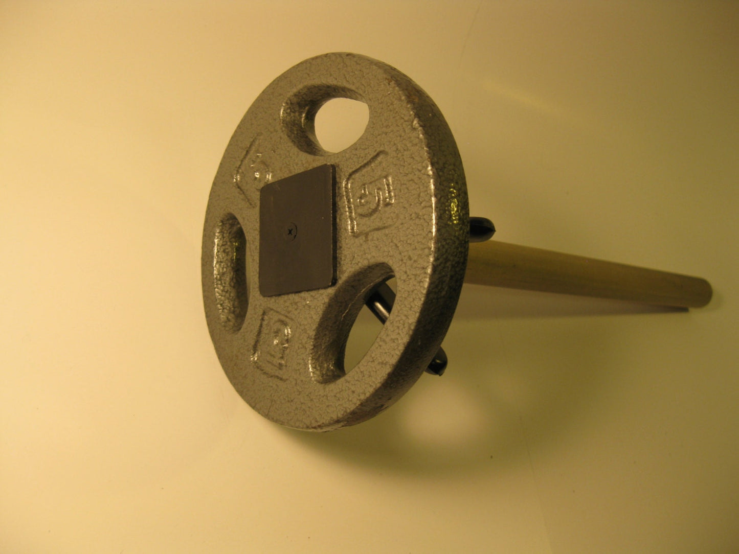 Chi Ishi handle, Custom Message, standard size, martial arts training tool, hojo undo