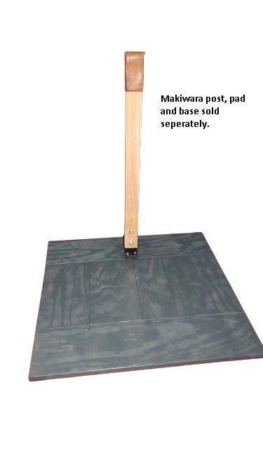 Large Platform for Makiwara (Martial Arts Training) Karate, Kung Fu, MMA, Hojo Undo