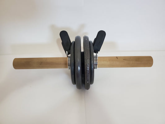 Sashi Ishi handle, two-handed chi ishi, olympic size, hojo undo swingbell