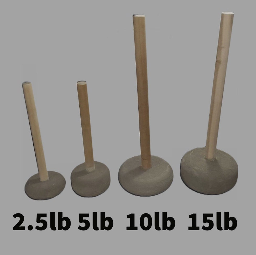 Chi Ishi 5lbs cement weighted Hojo Undo Martial Arts training karate