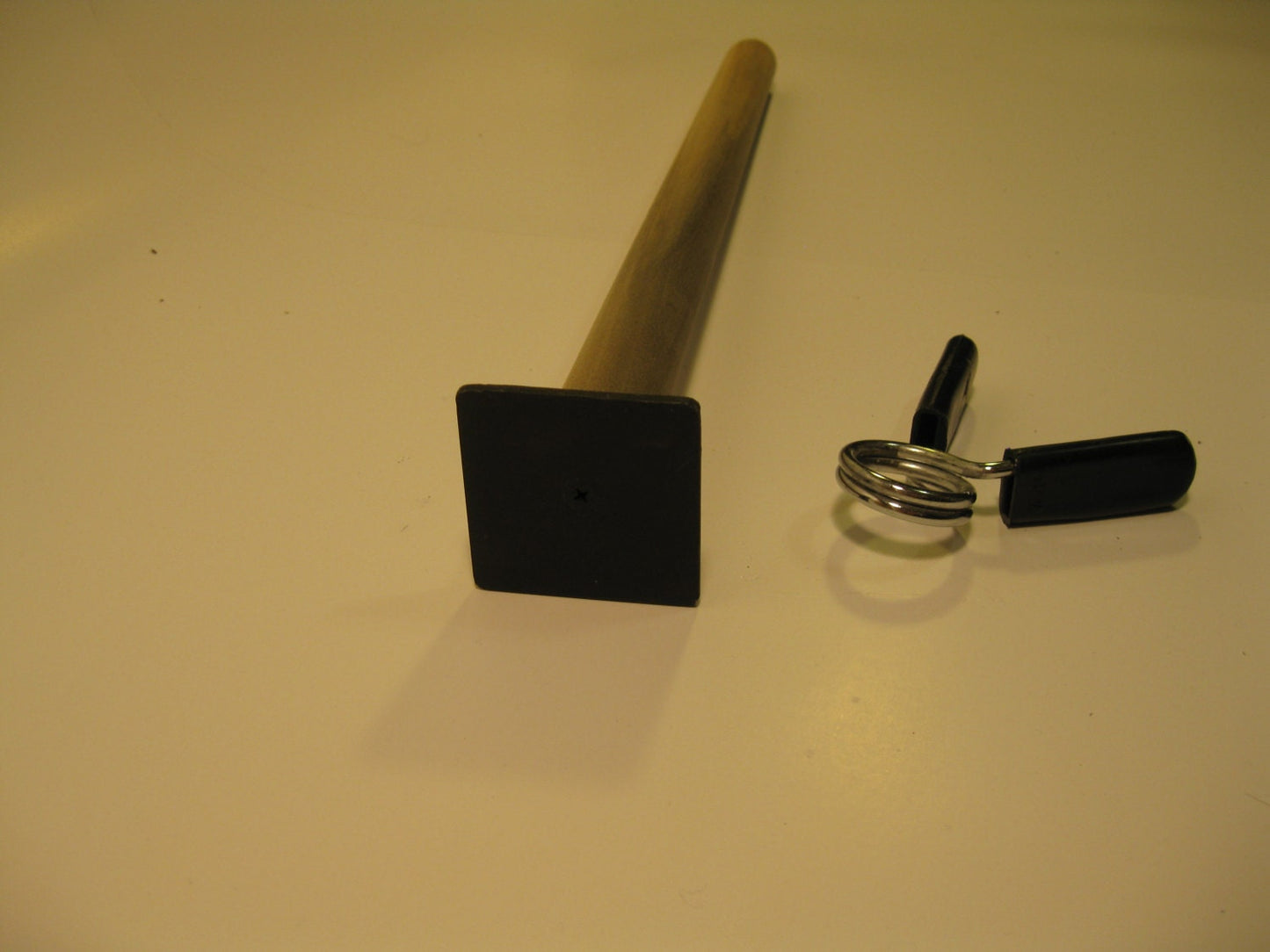 Chi Ishi handle, Custom Message, standard size, martial arts training tool, hojo undo