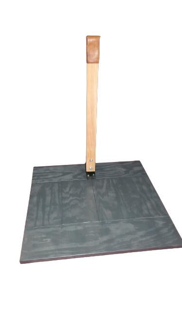 Oak Makiwara with Large Platform (Martial Arts) Karate, Kung Fu, MMA, Hojo Undo